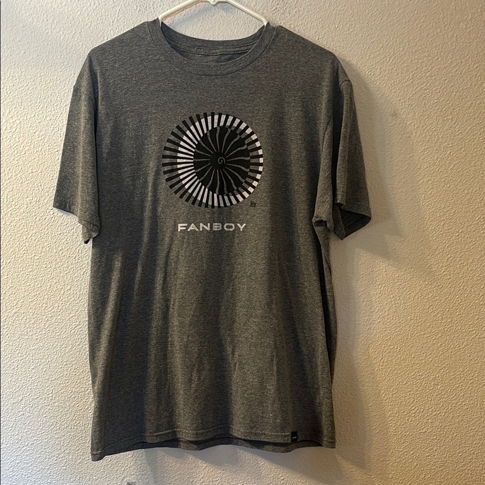 Ames Bros Fanboy Gray Men's T-Shirt